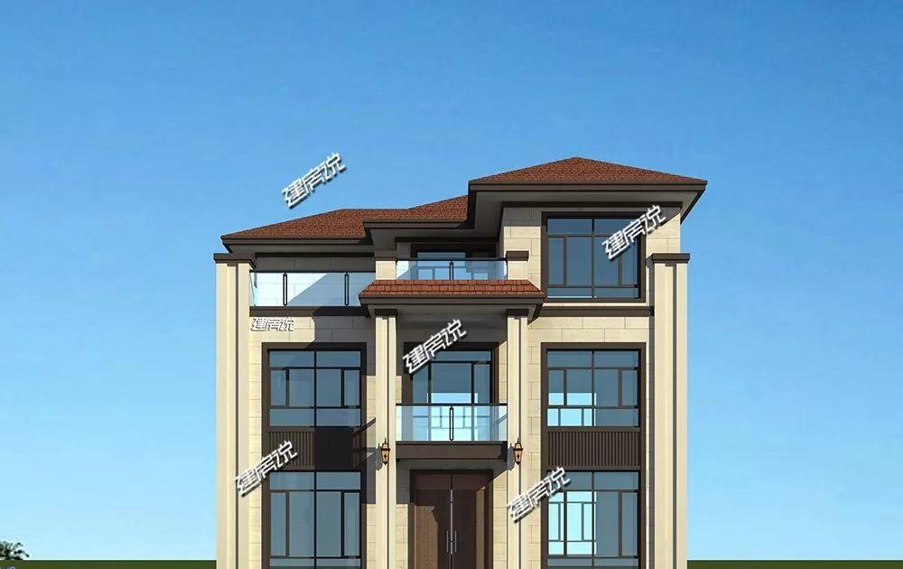 118㎡新中式别墅，三十几万建一栋，日子越过越红火