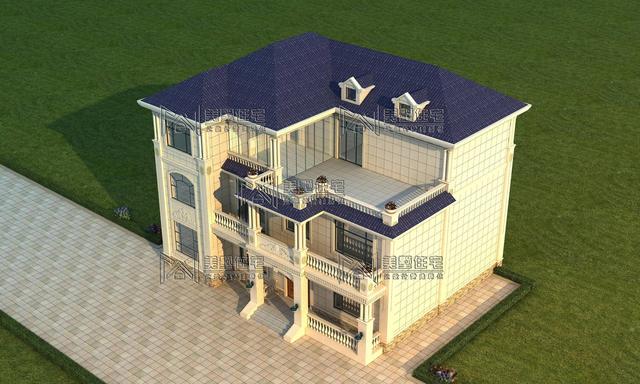 这才是适合农村的房子！9间卧室还有挑空客厅，布局完美的不像话