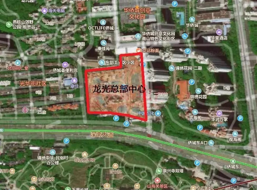 重磅！龙光总部中心来了！康佳大院要建63层高楼，华侨城将迎来新爆发