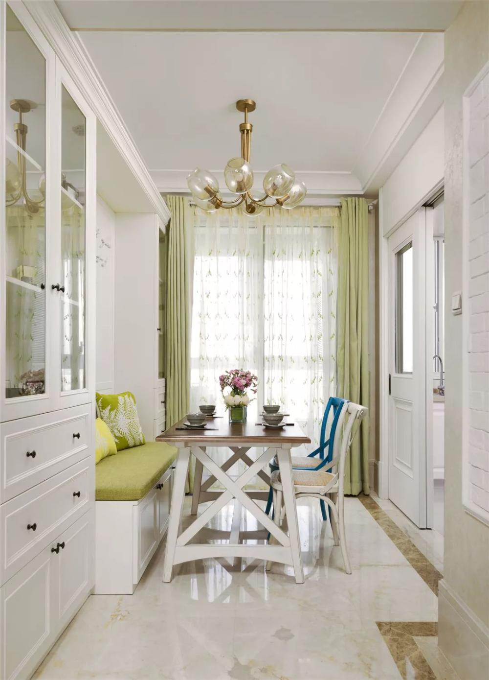 81㎡现代美式, 土气精装房, 变身精致小清新