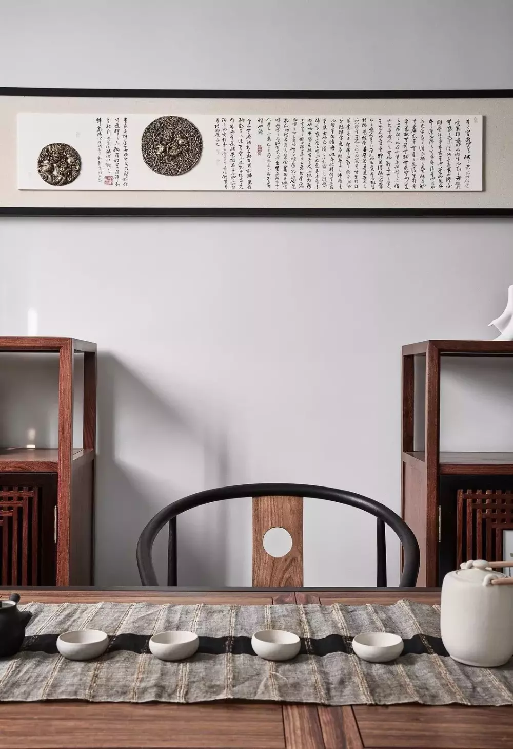 450m2新中式，山水之前书写风流雅韵