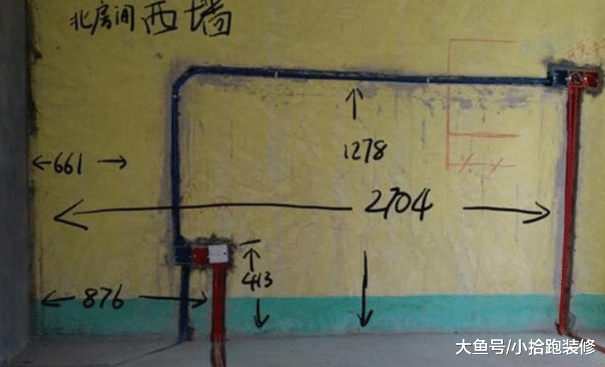 水电验收，业主请电工把水电管距离标好，而电工则这样说