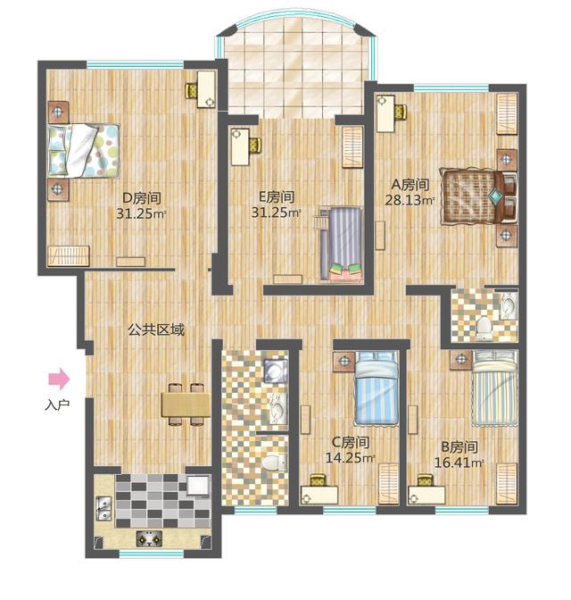 越来越多人喜欢买三面朝南的户型？售楼经理：这3个好处很吸引人