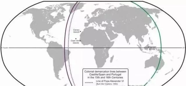哥伦布：如何帮航海能力有限的西班牙去瓜分全球水域？