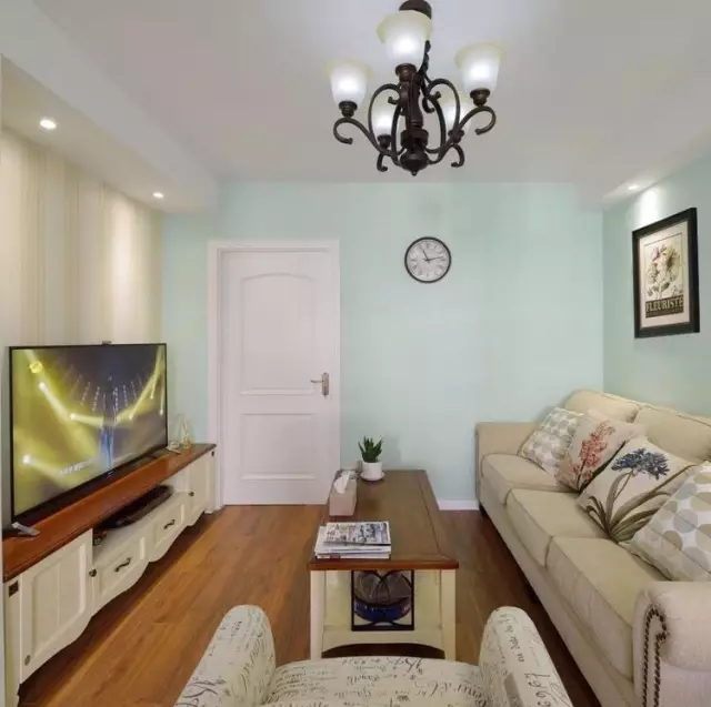 上海52平小户型老房改造，清新而又简约的美式田园风！