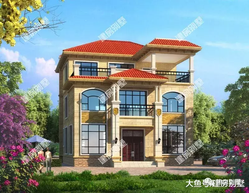 3栋建在广东农村的别墅，老家盖栋小洋楼，生活更美好