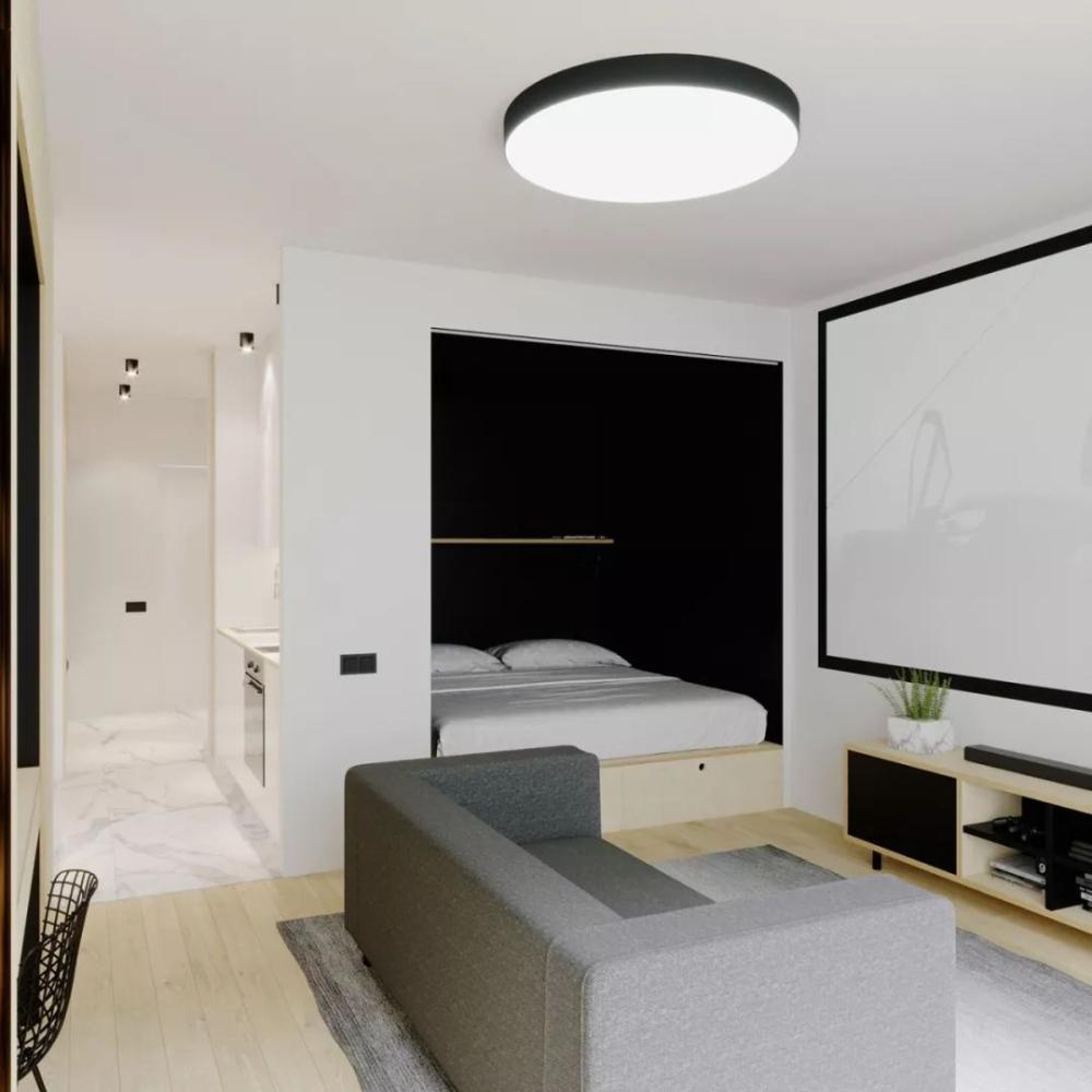 设计师为自己装修38平米房子 设计风格超乎想象