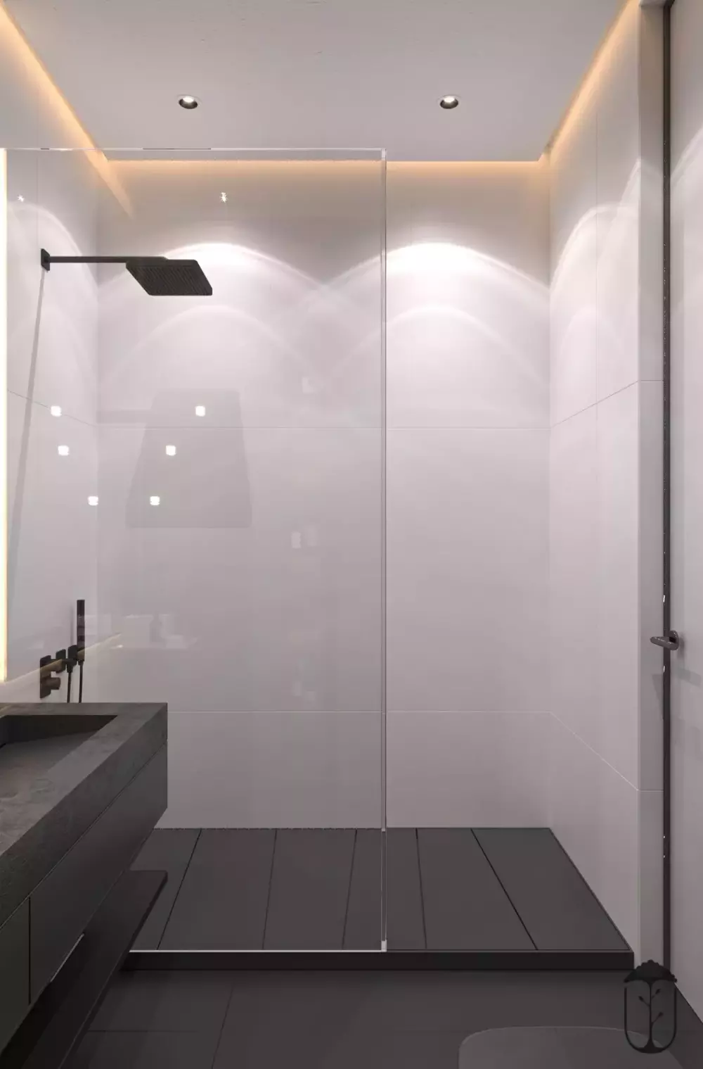 静谧与优雅，用灰与白演绎纯色极简住宅！