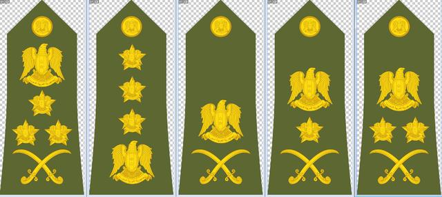 从叙利亚军衔看出该国与英法渊源很深，海军最高才是中将很奇特