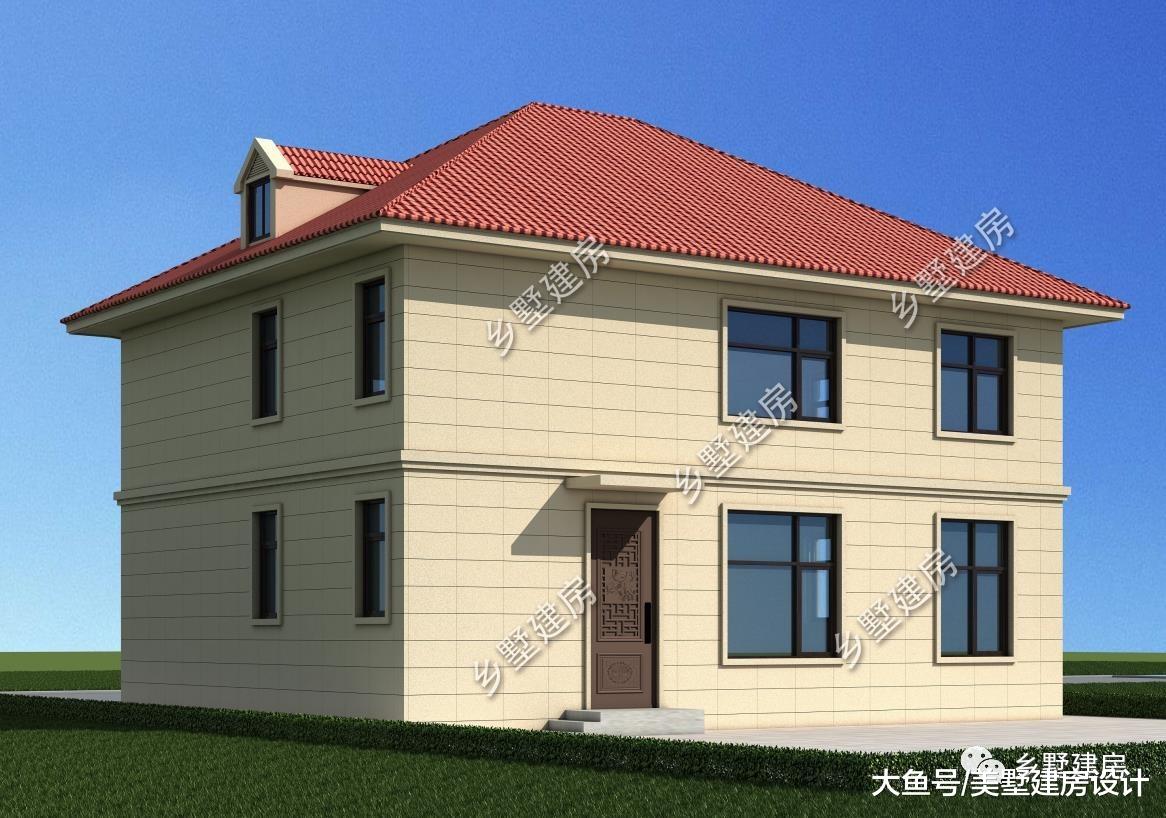 花30几万，建一套现代风格二层别墅，谁能不羡慕？