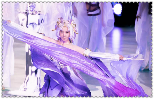 陈小纭COS王者荣耀嫦娥，看到定妆照的那一刻，网友：不适合！