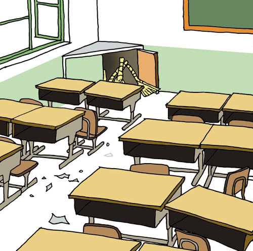 放学后不走还要留在教室，一定是这三种人，学生党：我太难了