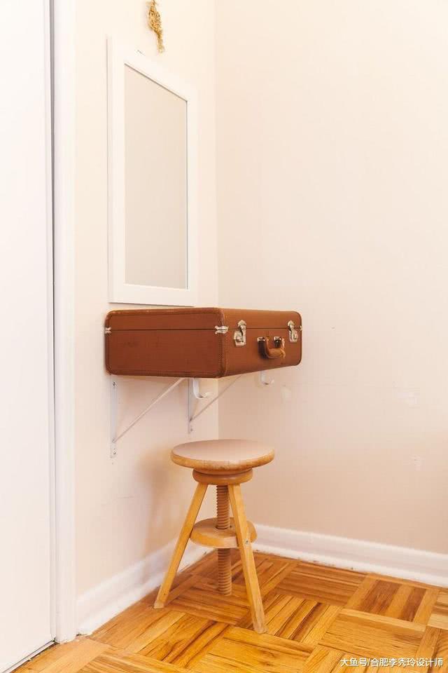 壞掉的行李箱太雞肋？簡單動動手，改成家具擺家里，書桌不用買了