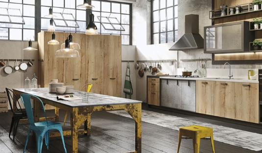 工业厨房的设计风格