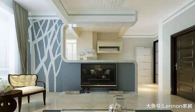 客厅地方小，教你4种电视墙设计方案，提高收纳彰显大气