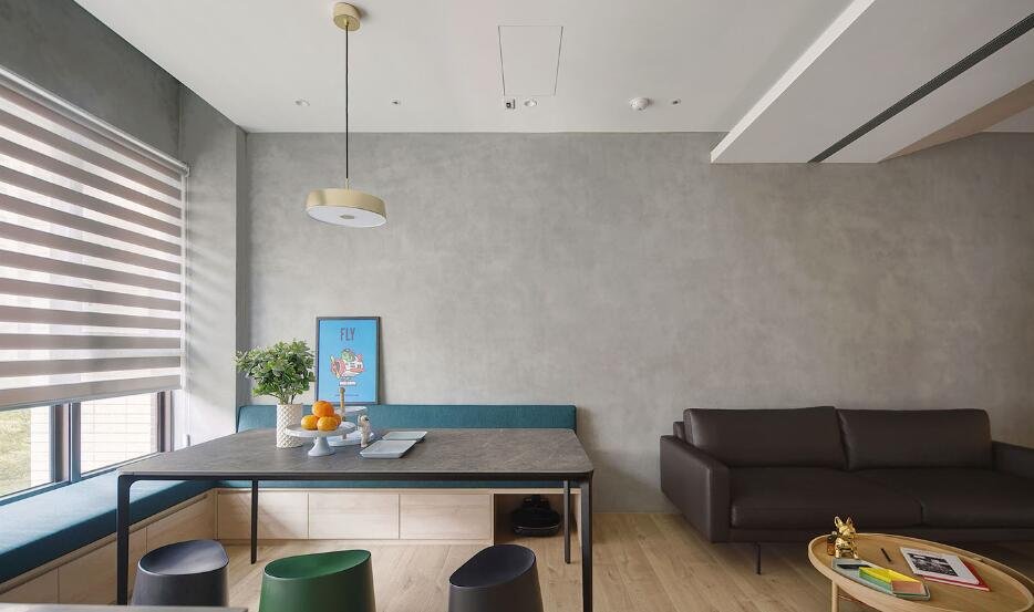 成都小户型原木范极简装修效果图 整个空间简约舒适又不失精致