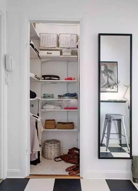 小户型衣帽间设计，只需要用3㎡到5㎡搞定!