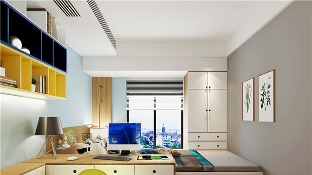 书房这样装，收纳/工作/睡眠三不误