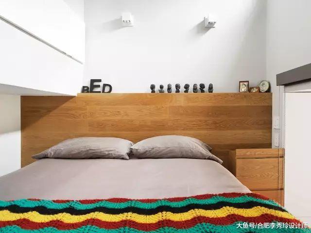 28平小公寓一张柜子都没有，卧室改书房用，业主天天在楼梯上睡觉