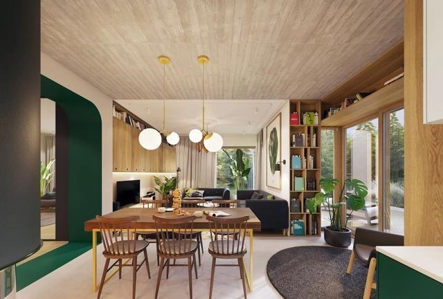 2019年家装新趋势: 打造客厅与餐厅的“一体化”设计