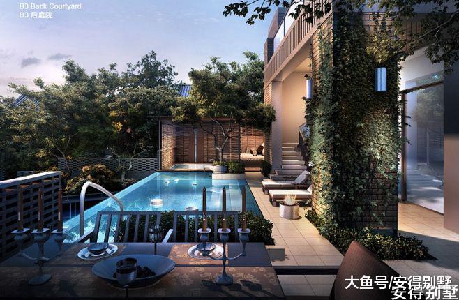 14款精美庭院实景图，建一栋这样的别墅，给自己一个安静的晚年