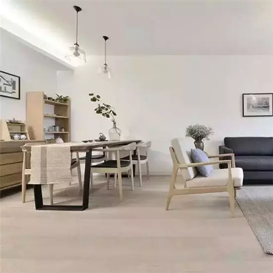 北京65平极简小户型，就算风格跑偏，够舒适就好！