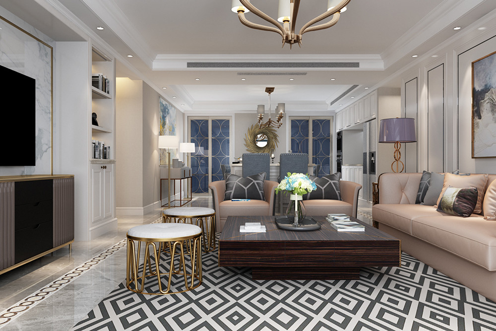 西安唐延九郡简约案例赏析