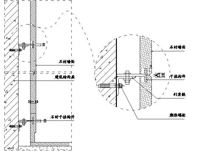 精装修工程细部节点构造施工示意图