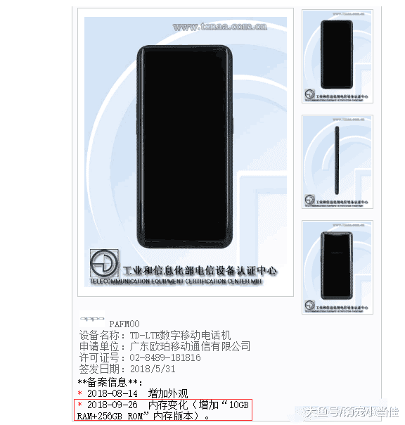 首款10GB内存手机, 有必要这么大吗, 安兔兔跑分出炉