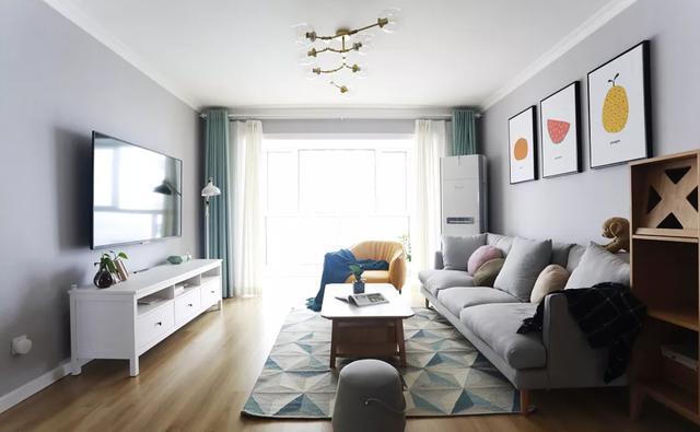 86平2室北欧风格装修，一直纠结什么风格好，入住后是越住越舒服