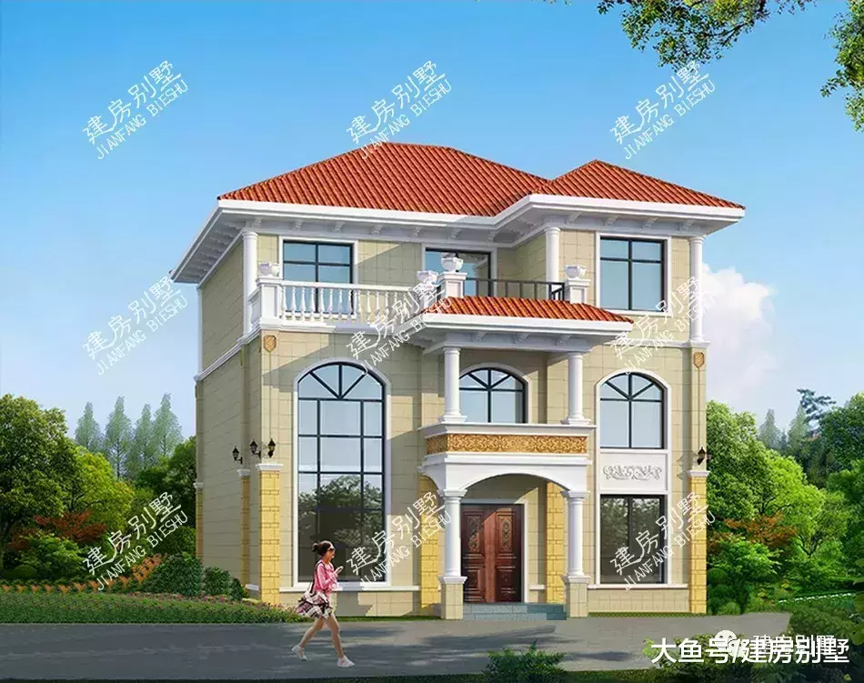 簡單實用的自建房戶型，在農村，百分之九十的人選擇這樣蓋