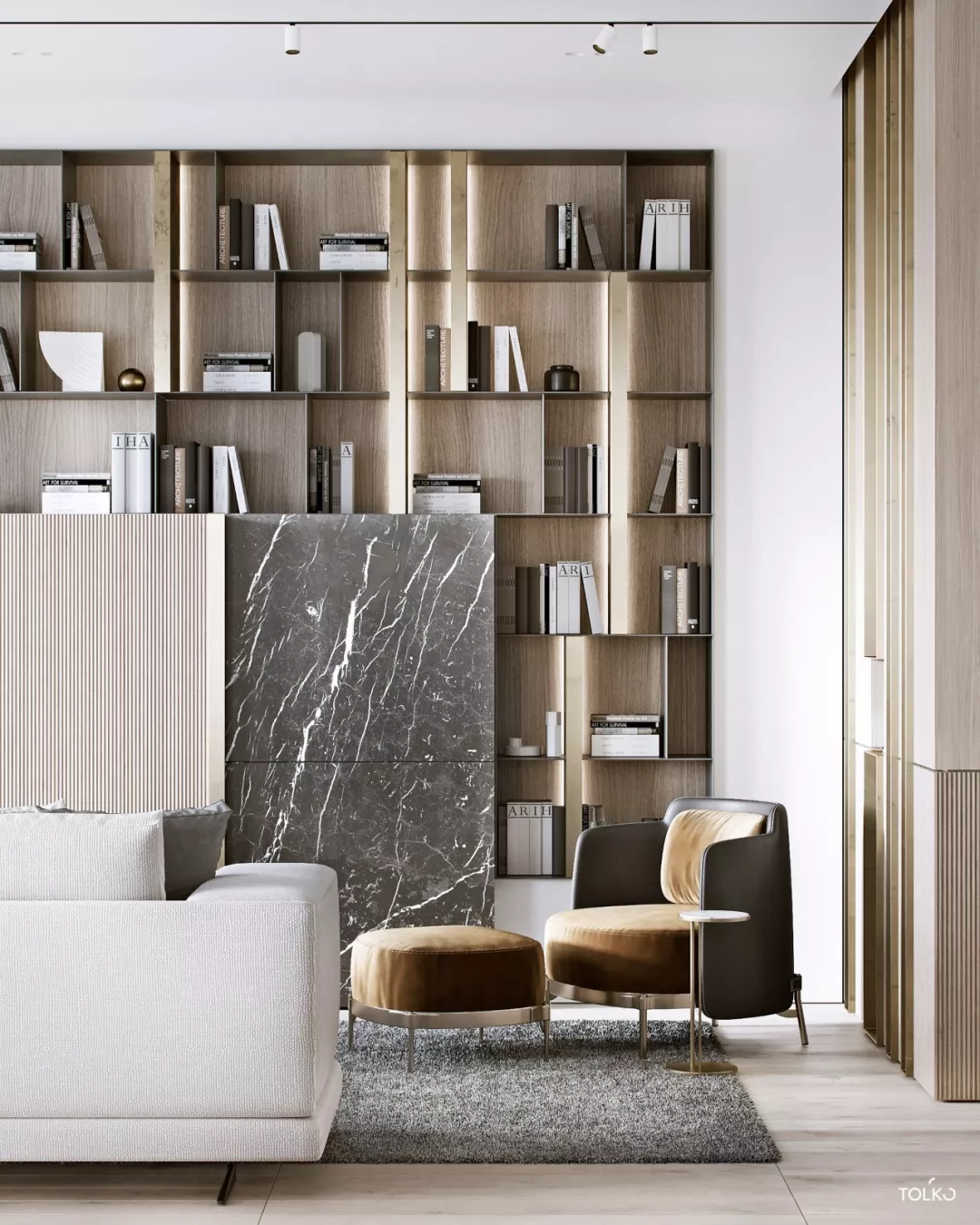 4 个现代简约风设计，这效果图太优秀了！