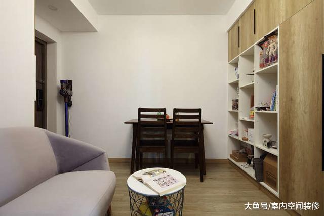 60㎡住一家三口，每1㎡都被安排得明白，麻雀虽小五脏俱全