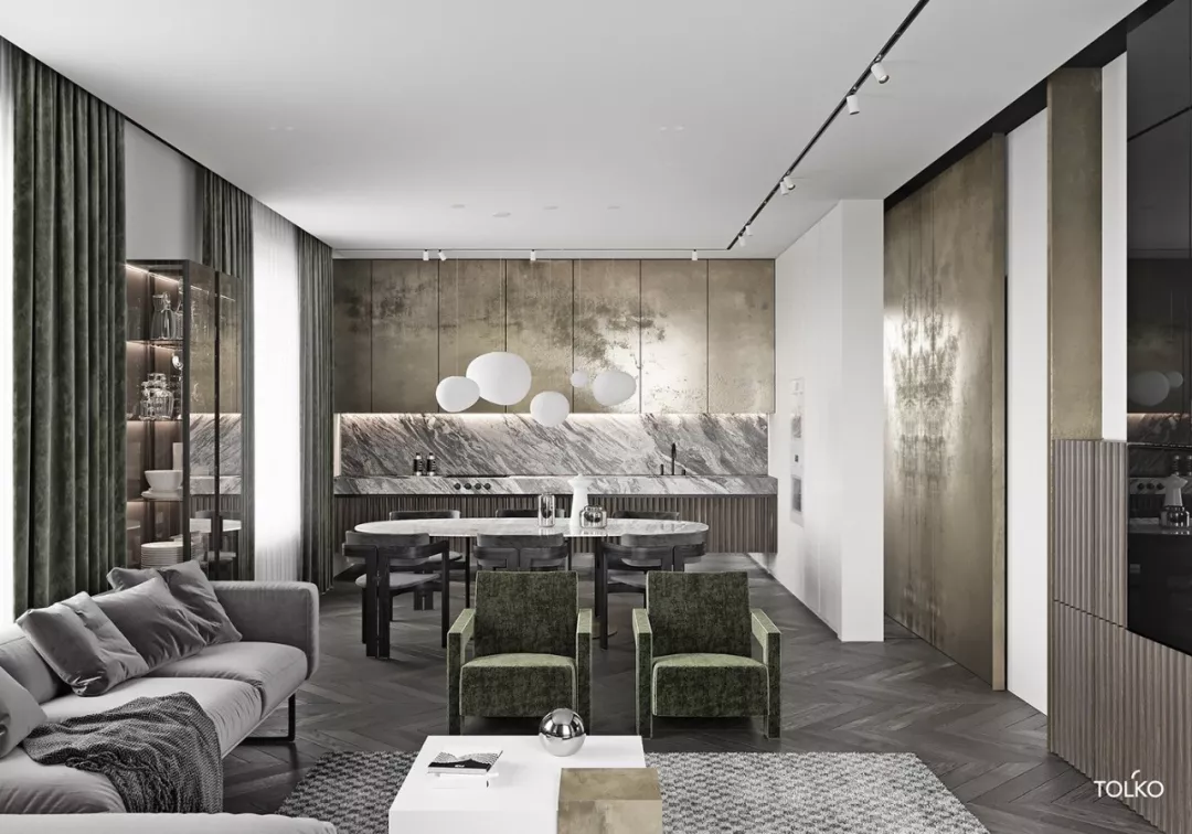 4 个现代简约风设计，这效果图太优秀了！