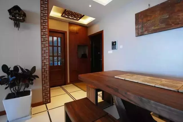 85㎡新中式 客厅阳台简直太完美！