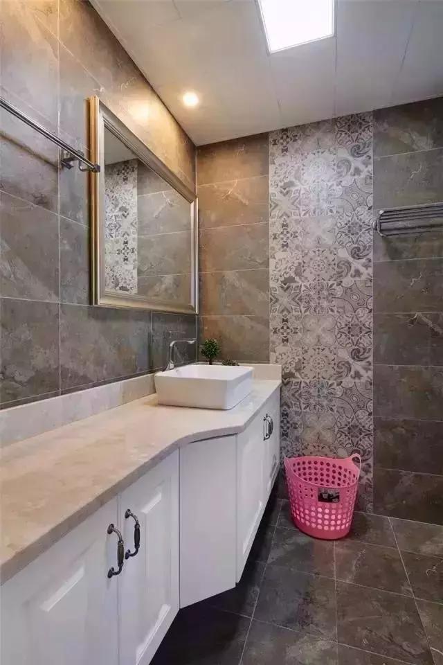 朋友的89㎡美式装修花了25w, 头次见这么好看的电视背景墙, 超值