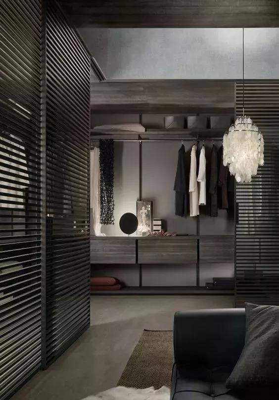 装修一个好看的衣帽间，颜值倍增的设计，提升家居幸福感