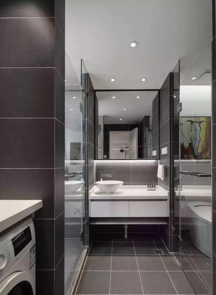 80平的簡約風小戶型二居室，電視背景墻的設計好有創意