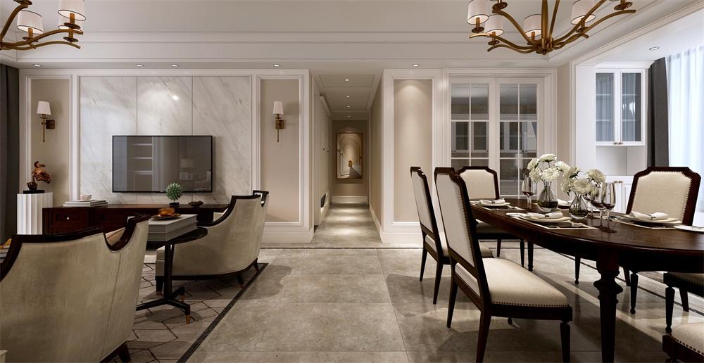 绿地国际博览城140平小美风，温暖有气韵，好一个质感满满的家