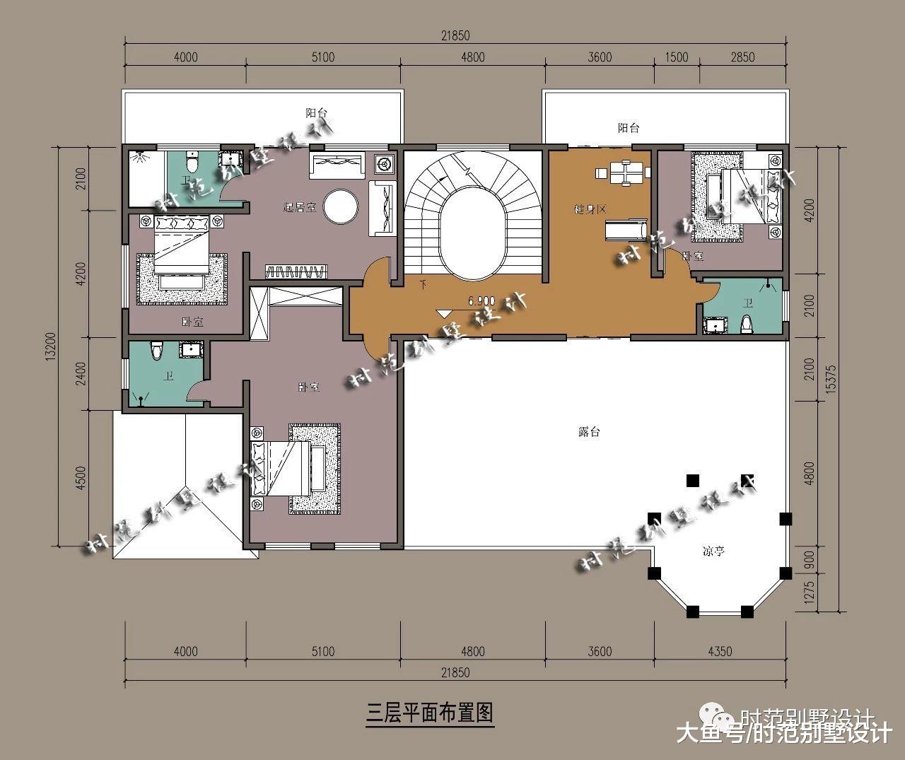 带凉亭，泳池，地下车库，影视厅的复式三层别墅，百万能建成吗？