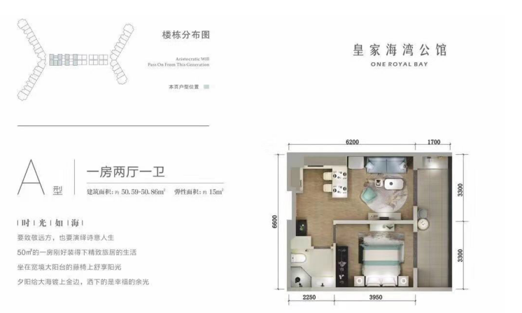 北海皇家海湾公馆楼盘户型有哪些