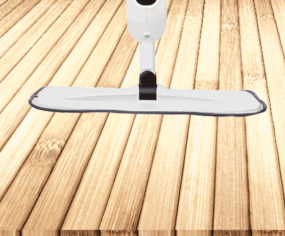 好神奇的喷雾拖把！只需要一杯水，就能拖完整间房，即拖即干