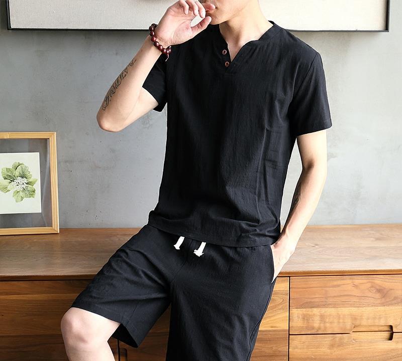 80、90后的男人都需要这样一条“会呼吸”的棉麻裤，清透又凉爽