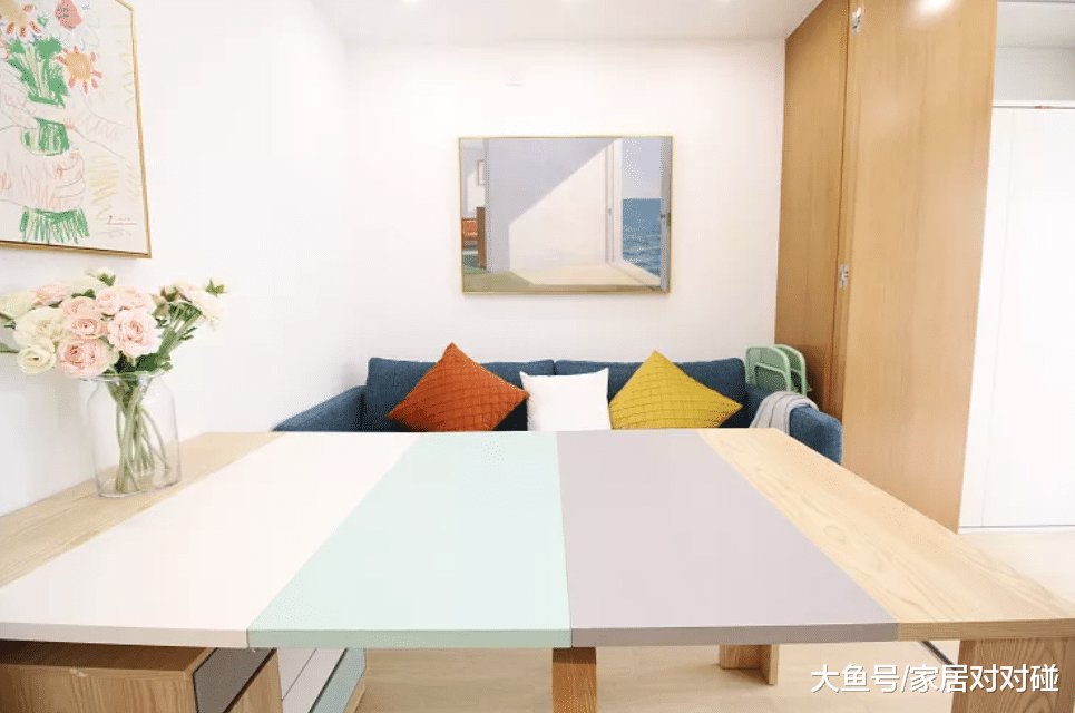 設計師爆改41㎡“老破小”，住3代人不擁擠！顏值收納不輸大戶型