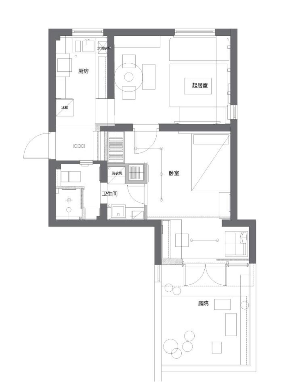 表哥48平小窝，卫生间照样做四分离，大大花园超喜欢！忍不住晒晒
