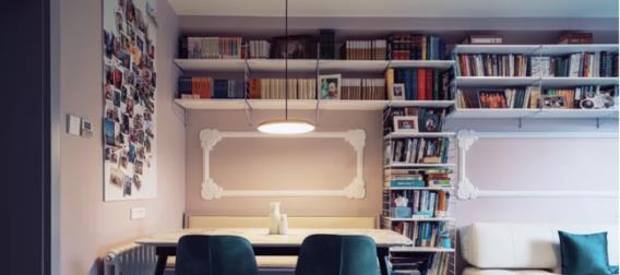 45㎡小宅卧室一分为二，儿童床投高1米，完工变两室两厅用，机智