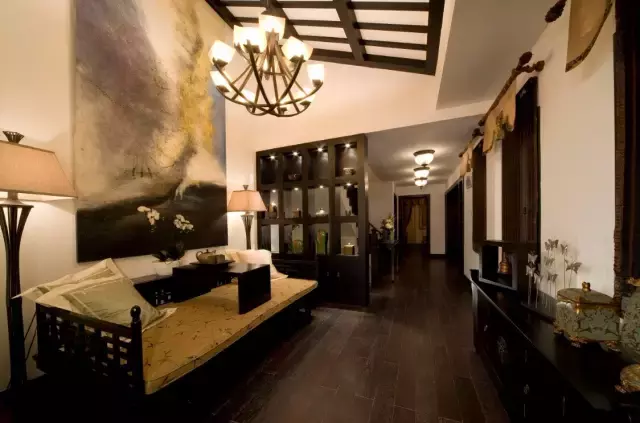 140平3室2廳中式風格 簡單而不繁雜