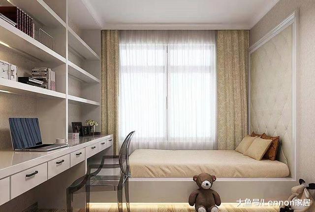 卧室小、放不下大床，过来人教你这么设计，大气实用省空间