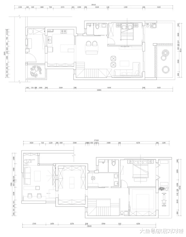 为20㎡小院, 坚持买下203㎡底楼复式, 完工变简约小豪宅, 太值了