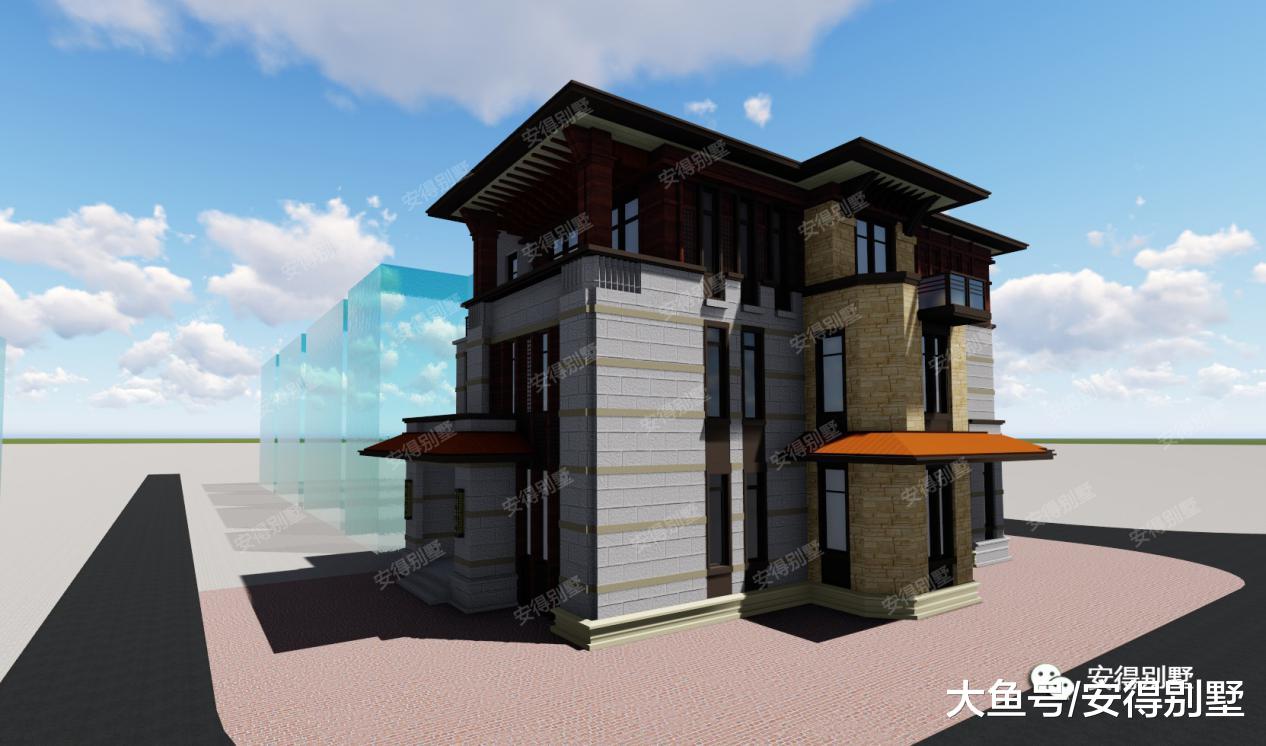 建一栋这样的别墅，全村人都要踏破你家的门槛